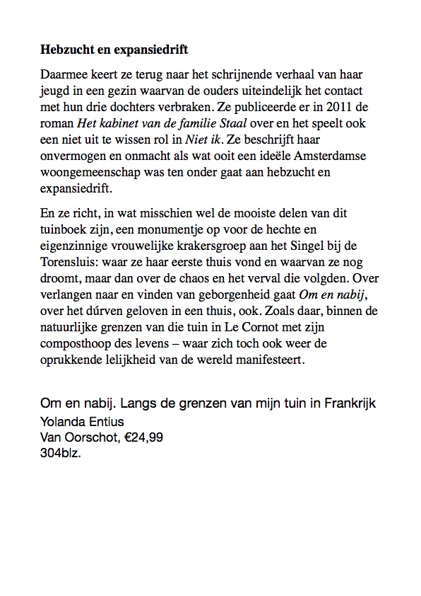 Het Parool over Om en nabij